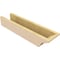 Ekena Millwork 6in. W x 4in. H x 24in. L Pescadero Woodgrain TimberThane Rafter Tail, Primed Tan RFTUR06X04X24PECRCPR - alternate 3